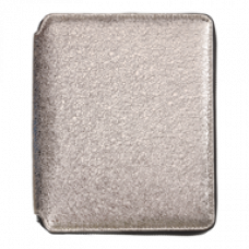 Датований щоденник А5 Buromax PRIMAVERA срібний, штуч.шкіра/поролон