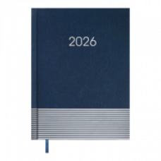 Датований щоденник А5 Buromax PARALLEL синій