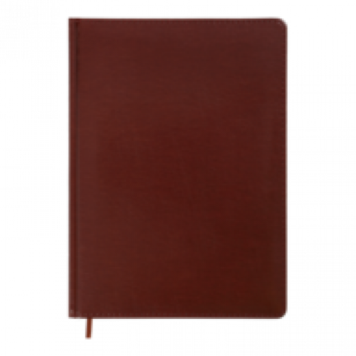Щоденник НЕдатований А4 Buromax BRAVO 288 стор., коричневий