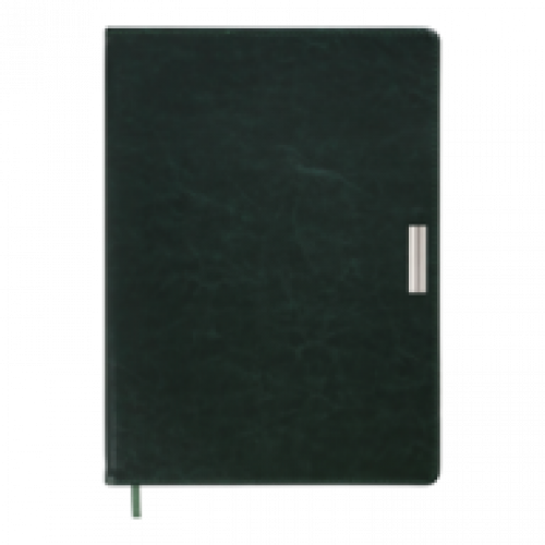 Щоденник НЕдатований А4 Buromax SALERNO 288 стор., зелений