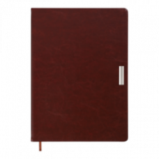 Щоденник НЕдатований А4 Buromax SALERNO 288 стор., коричневий
