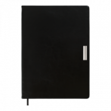 Щоденник НЕдатований А4 Buromax SALERNO 288 стор., чорний
