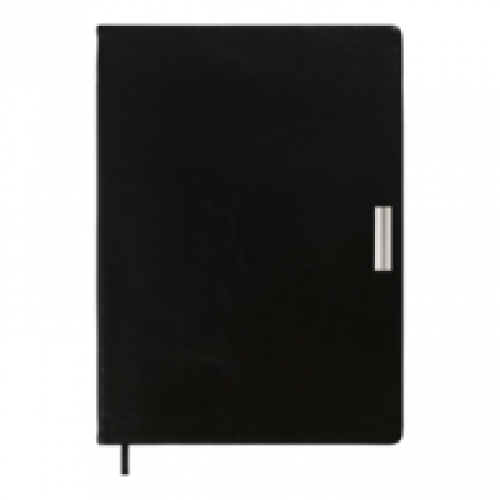 Щоденник НЕдатований А4 Buromax SALERNO 288 стор., чорний
