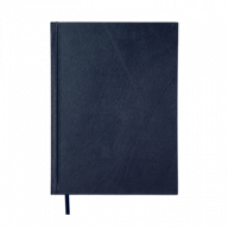 Щоденник НЕдатований А5 Buromax STRONG темно-синій, бумвініл/поролон, 336 стор