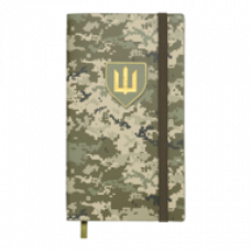 Датований щотижневик 85*153 (кишеньковий) Buromax MILITARY світло-зелений, штуч. шкіра