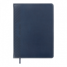 Датований щоденник А5 Buromax VIENNA синій 336 аркушів