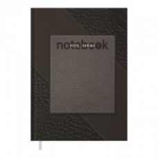 Щоденник НЕдатований А5 Buromax HIDE коричневий