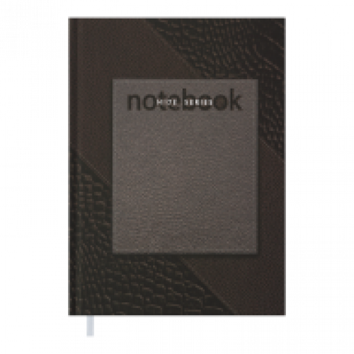 Щоденник НЕдатований А5 Buromax HIDE коричневий