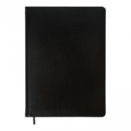 Щоденник недатований BRAVO, A4, 288 стор., чорний