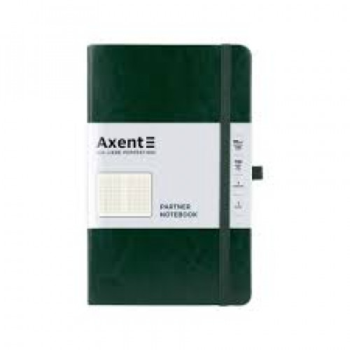 Книга записна Partner Lux, 125x195, 96арк, кл, зел