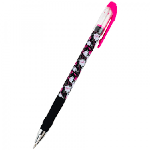 Ручка  AXENT Floral Black, синя