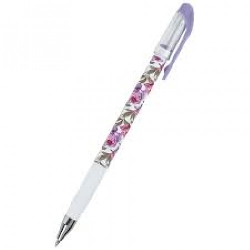Ручка  AXENT Floral White, синя