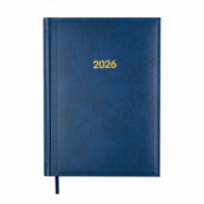 Датований щоденник А5 Buromax BASE( (Miradur) синій 336 аркушів