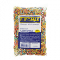 Гумки для грошей BM1000г, асорті BUROMAX  25 мм