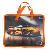 Портфель дитячий на молнії з ручками JO "Sportcar" 26*32см