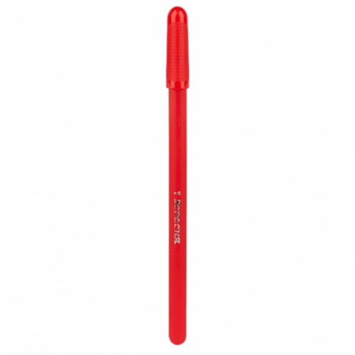 Ручка  1В "Amazik" масляна 0,7 мм, червона