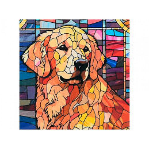 Набір для творчості алмазна картина Промінь вірності Strateg розміром 30х30 см (DEEX16277)