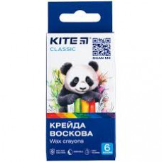 Олівці воскові Kite  6 кол Classic