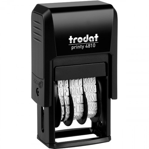 Датер мини 4810 TRODAT 3,8мм цифровий