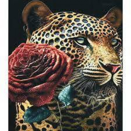 Набір для творчості алмазна картина Натюрморт з букетом Strateg розміром 30х40 см (KB088)