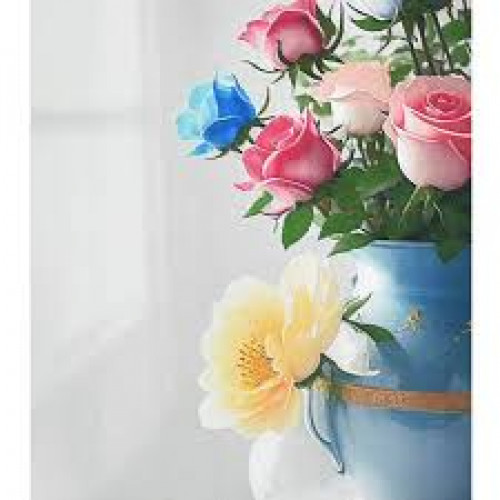 Набір для творчості алмазна картина Мозаїка пелюсток Strateg розміром 40х50 см (SK88237)