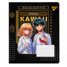 Зошит 48арк. клітинка YES ФІЗИКА (Anime) виб.гібрид.лак