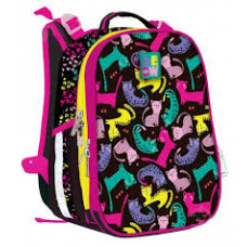 Ранець SchoolCase Mini 2 відділення, 35х27х16см, поліестер, "Meow team", 2403C