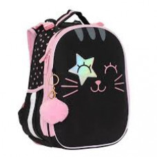Ранець SchoolCase Mini 2 відділення, 35х27х16см, поліестер, "Star kitty", 2401C