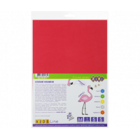 Фоаміран кольор. з клейк. шаром, А4, 5 л. - 5 кол. 1мм, KIDS Line