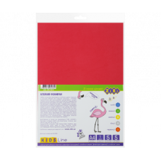 Фоаміран кольор. з клейк. шаром, А4, 5 л. - 5 кол. 1мм, KIDS Line