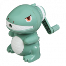 Чинка для олівців DINO, механічна, зелений, KIDS Line
