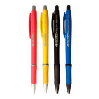 Ручка  4Office автом. син асорті