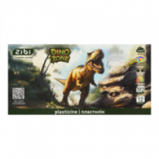 Пластилін ZiBi Kids Line DINO 12 кольорів, 192г