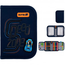Пенал Kite 1 від., 2 відв., з наповненням 622H Speed Zone