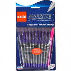 Ручка кулькова масло "Cello" Maxriter (фіолетова)