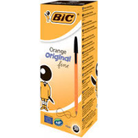 Ручка BIC  "Orange", чорна, зі штрих-кодом на штуку 1/20