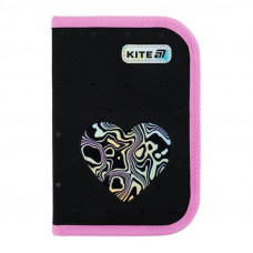 Пенал Kite 1 від., 2 відв., з наповненням 622H Love is
