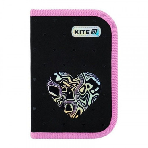 Пенал Kite 1 від., 2 відв., з наповненням 622H Love is