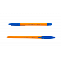 Ручка  BUROMAX  ORANGE 0,7мм синя