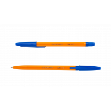 Ручка  BUROMAX  ORANGE 0,7мм синя