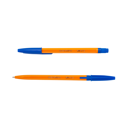 Ручка  BUROMAX  ORANGE 0,7мм синя
