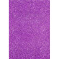 Фоаміран ЕВА SANTI бузковий з голографічним гліттером, 200*300 мм, товщина 1,7 мм, АРКУШ !!!