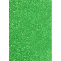 Фоаміран ЕВА SANTI салатовий з голографічним гліттером, 200*300 мм, товщина 1,7 мм, АРКУШ !!!