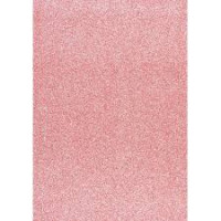 Фоаміран ЕВА SANTI світло-рожевий з гліттером, 200*300 мм, товщина 1,7 мм, АРКУШ !!!