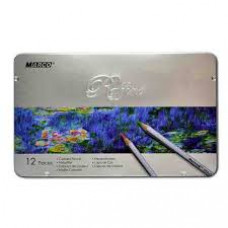 Олівці  12 кол  MARCO "Raffine" металева. кор