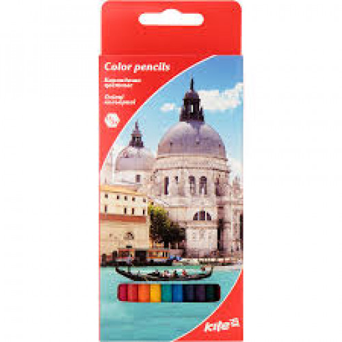 Олівці  12шт/24 кол  Kite "Міста"