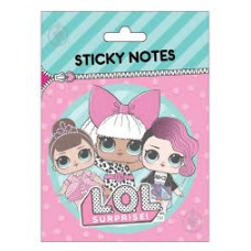 Папір клейкий YES фігурний "LOL Sweety" d.98мм 40 арк