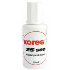 Коректор з пензликом 20 мл Kores