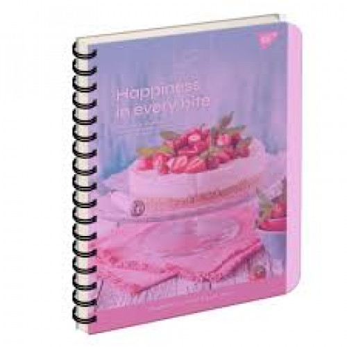 Зошит для записів YES А5/144 пл.обкл. Desserts
