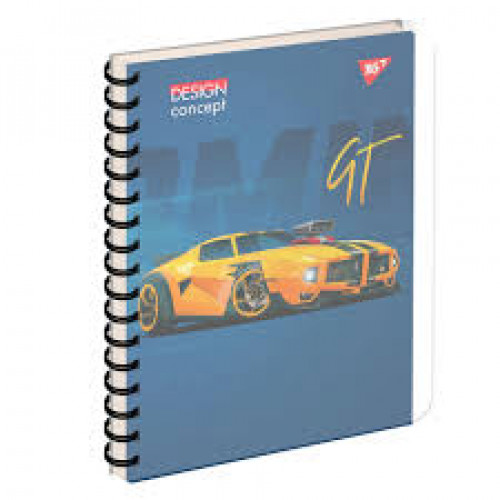 Зошит для записів YES А5/144 пл.обкл. Dezir concept